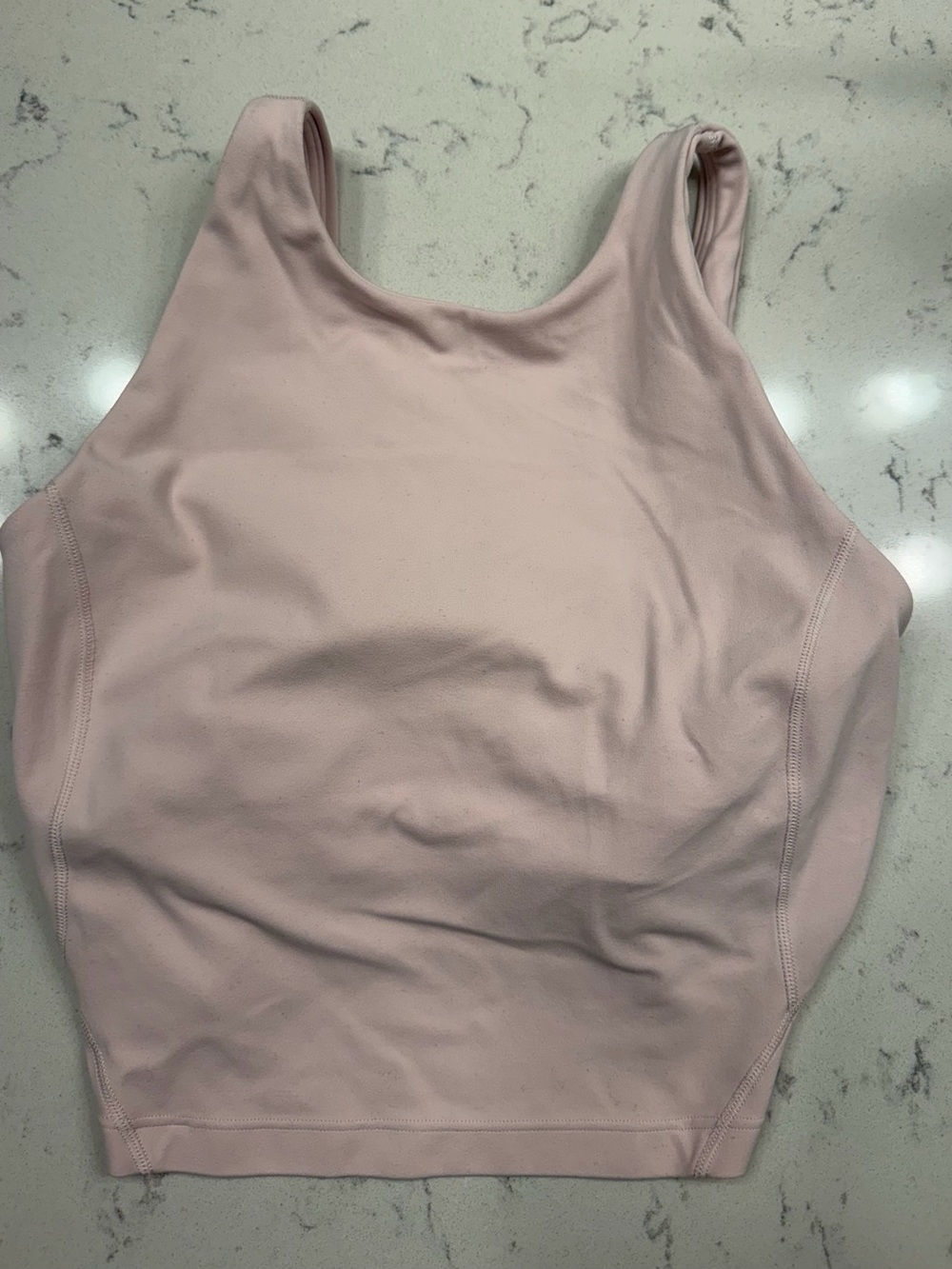 Lululemon Align High-Neck Tank Top Strawberry Milkshake Light Pink Size 4